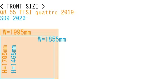 #Q8 55 TFSI quattro 2019- + SD9 2020-